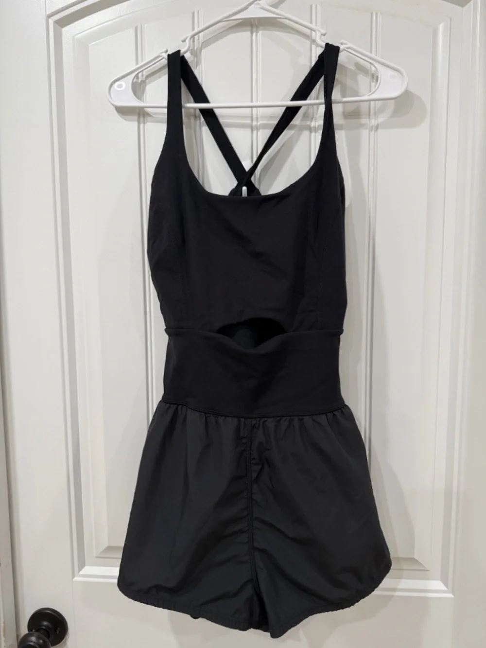 EUC FP Movement by Free People Black Runsie Romper - Picture 4 of 8